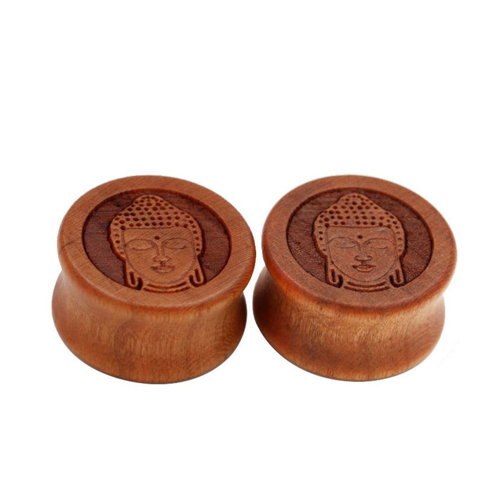 Khuyên nong tai gỗ cao cấp thời trang cỡ 10-20mm