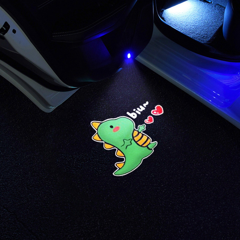 Đèn Chiếu Hình Hoạt Hình Pikachu Dễ Thương Cho Xe Hơi/Xe Máy