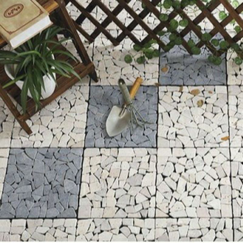 Vỉ đá lót sàn ban công, sân vườn, nhà tắm, Kích thước 30x30x2cm