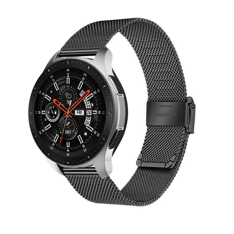 Dây đeo inox Milanese cho đồng hồ Samsung Galaxy Watch 46mm 42mm Gear S3 Frontier Galaxy Watch Active 2