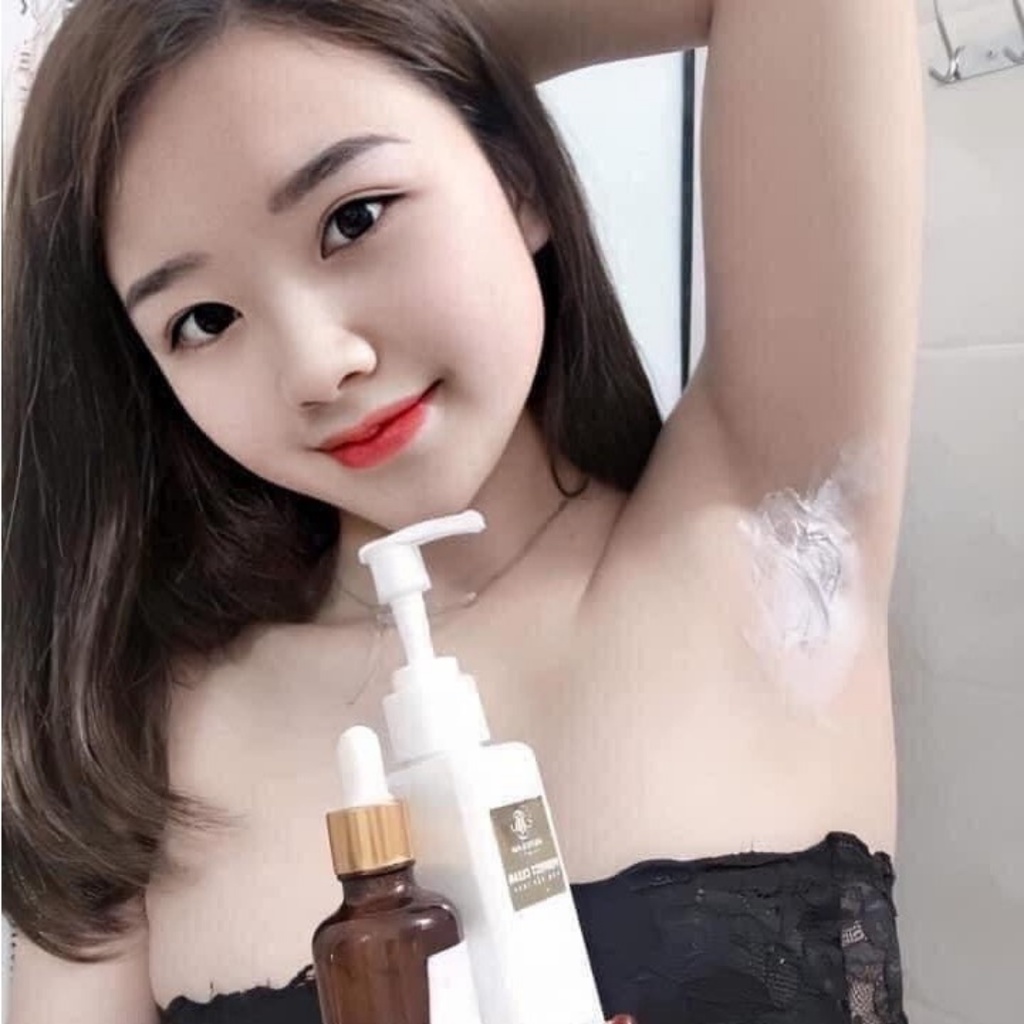 Kem Tẩy Lông Huyền Phi Tặng Serum Triệt Lông - Sạch Lông An Toàn, Không Đau Rát, Dưỡng Da Mền Mại