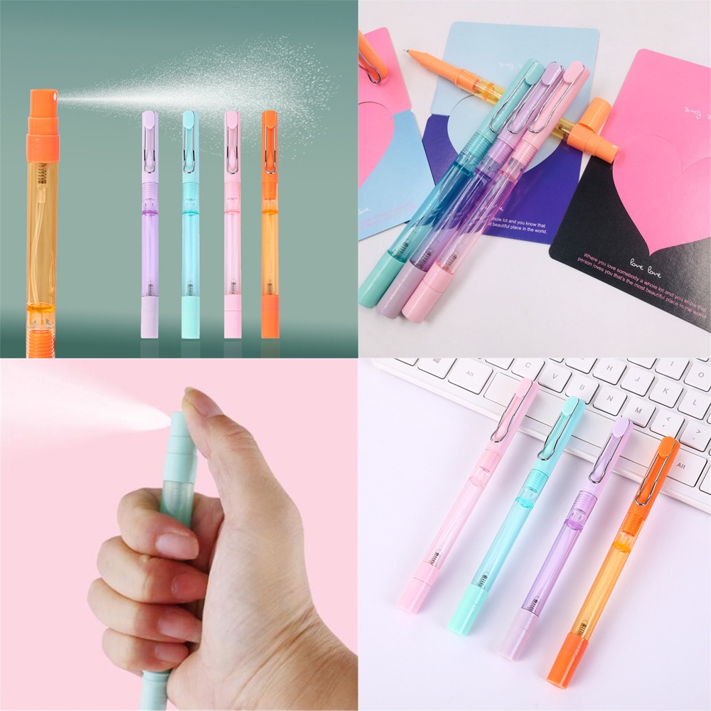 Bút Xịt Diệt Khuẩn Bằng Nhựa Màu Sắc Ngọt Ngào Đa Năng