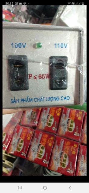 Chuyển nguồn 220v ra 100v