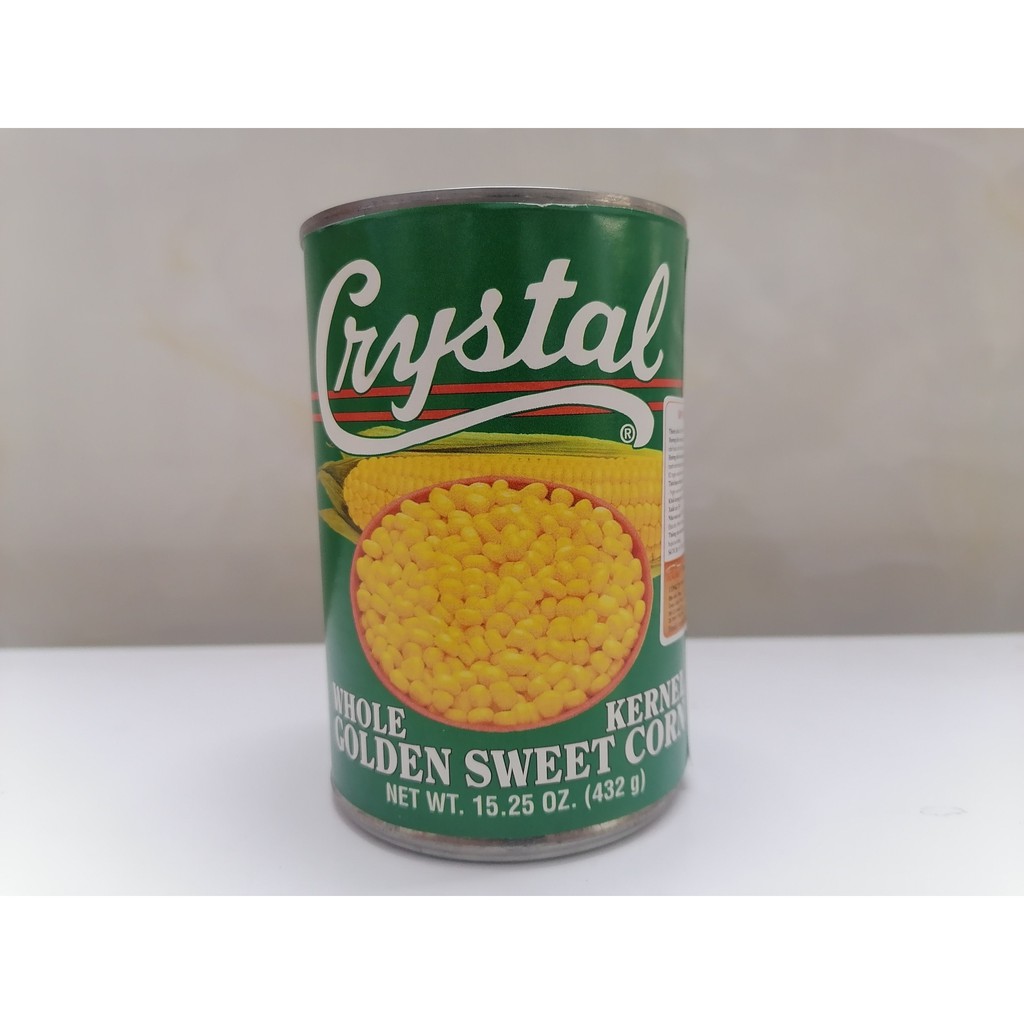 [432g] Bắp ngọt nguyên hạt [USA] CRYSTAL Whole Kernel Golden Sweet Corn (tgc-hk)