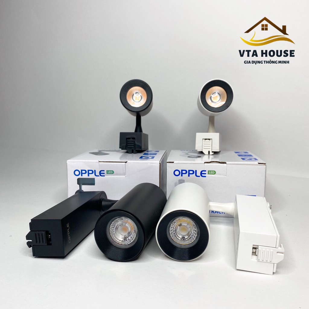 Đèn LED rọi thanh ray Tracklight OPPLE - [HÀNG CHÍNH HÃNG] - Tiết kiệm điện, chất lượng sáng cao, đẹp, bền, rẻ