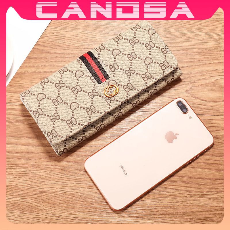 Ví nữ dài cầm tay đẹp đựng tiền nhiều ngăn thời trang cao cấp DA8