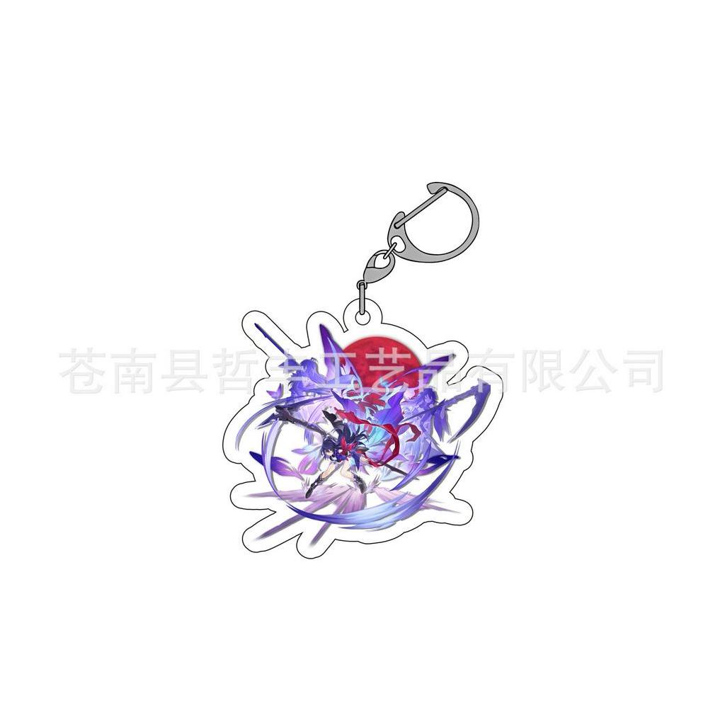 Móc khóa HONKAI IMPACT STAR RAIL ver CHIÊU THỨC keyring in hình game chibi anime mica acrylic xinh xắn