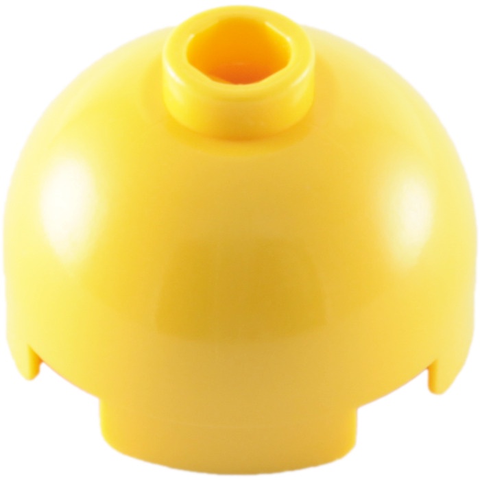 -30367-Brick, Round 2 x 2 Dome Top - Hollow Stud with Bottom Axle Holder x Shape + Orientation