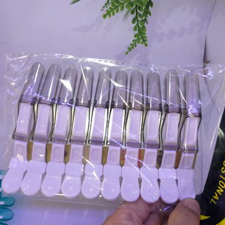 Bộ 10 kẹp cá sấu mỏ vịt