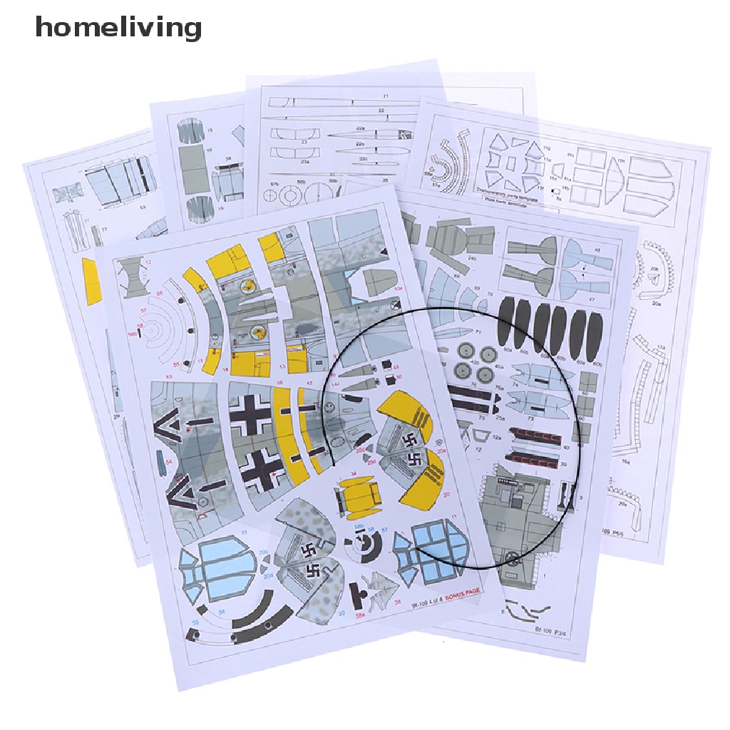 Mô Hình Máy Bay Ném Bom 3D Bf-109 G6 / G14 Tỉ Lệ 1: 32