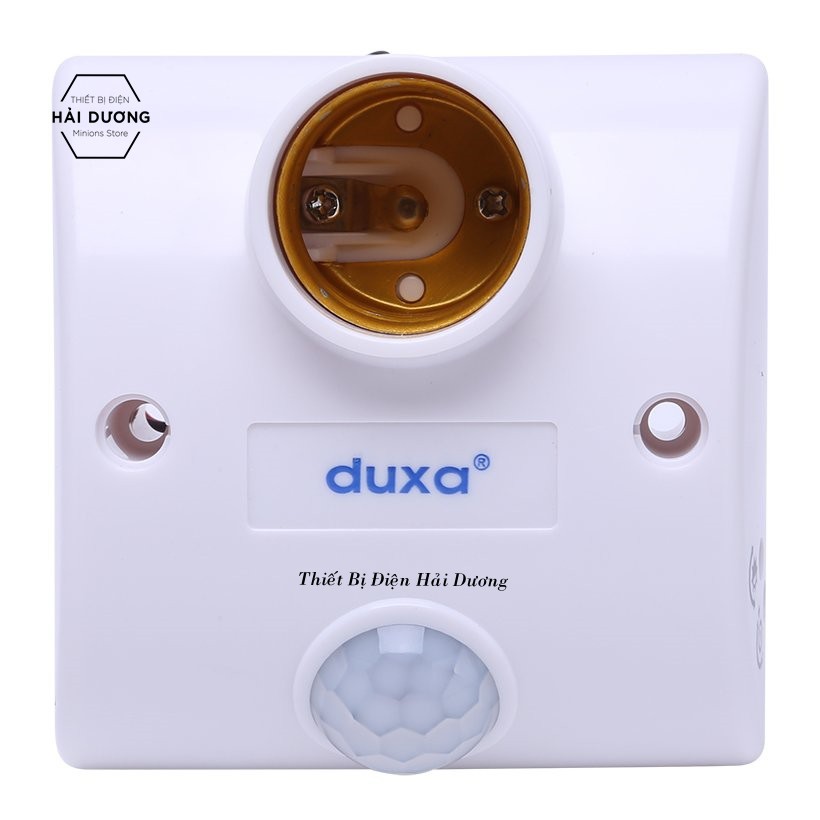 Đui Đèn Cảm Ứng Duxa S16 - Cảm Biến Chuyển Động - Sử Dụng Đui E27 - Bảo Hành 12 tháng