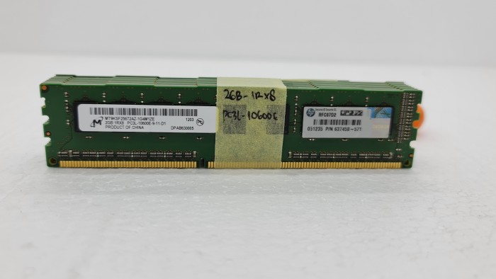 Thẻ Nhớ 2g Pc3-10600E Ecc-Dimm | BigBuy360 - bigbuy360.vn