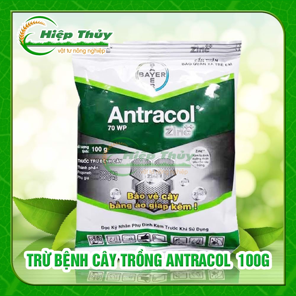 Thuốc Trừ Bệnh Cây Trồng ANTRACOL Gói 100g