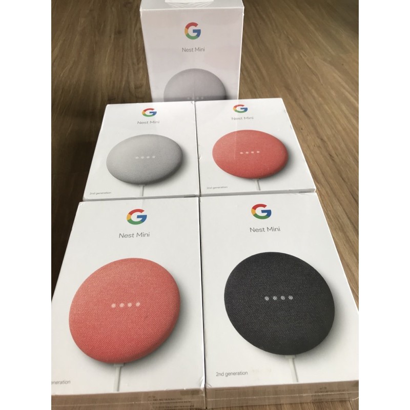 Loa Thông Minh Google nest mini - Tích hợp trợ lý ảo - Hàng mới nguyên seal - Nhập khẩu US