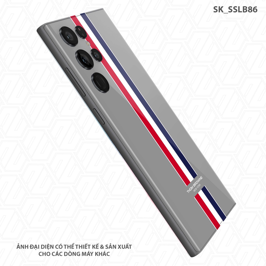 Miếng Dán Skin 3M Thom Browne Dành Cho Samsung Note/Fold |SK_SSLB86| Chất Liệu Skin Cao Cấp, Bền Màu Khuôn Chuẩn Cắt CNC