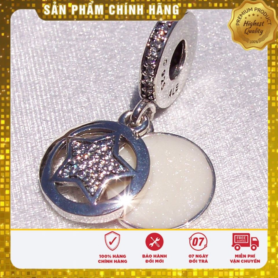 Charm bạc Pan chuẩn bạc S925 ALE Cao Cấp - Charm Bạc S925 ALE thích hợp để mix cho vòng bạc Pan - Mã sản phẩm DNJ144