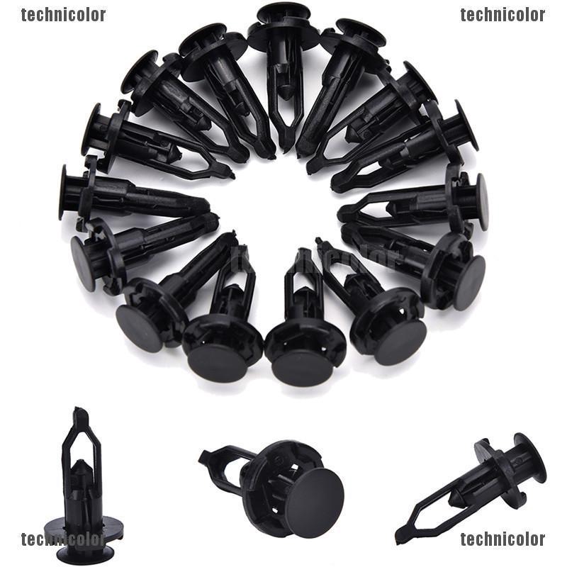 FENDER Set 100 Đinh Tán Nhựa 9mm Chuyên Dụng Cho Xe Hơi Toyota