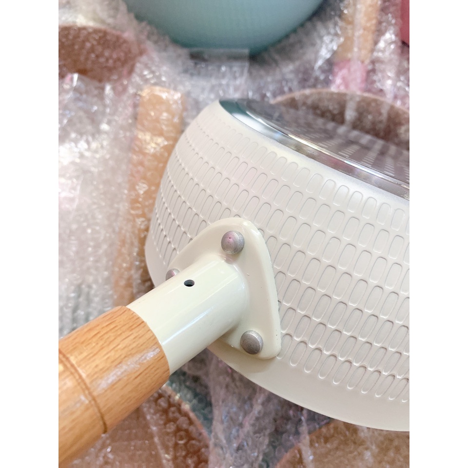 CHẢO CHỐNG DÍNH ĐÁY SÂU CÁN GỖ