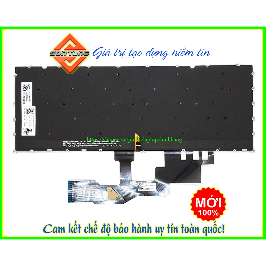 Bàn phím laptop Lenovo ideapad S540-14 có nền LED, bảo hành đổi mới.