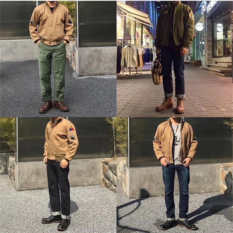 Áo khoác kaki MADEN M1942 phong cách retro cho nam