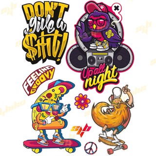 Sticker4Bike - Sticker Simpson Phản Quang Siêu Đẹp