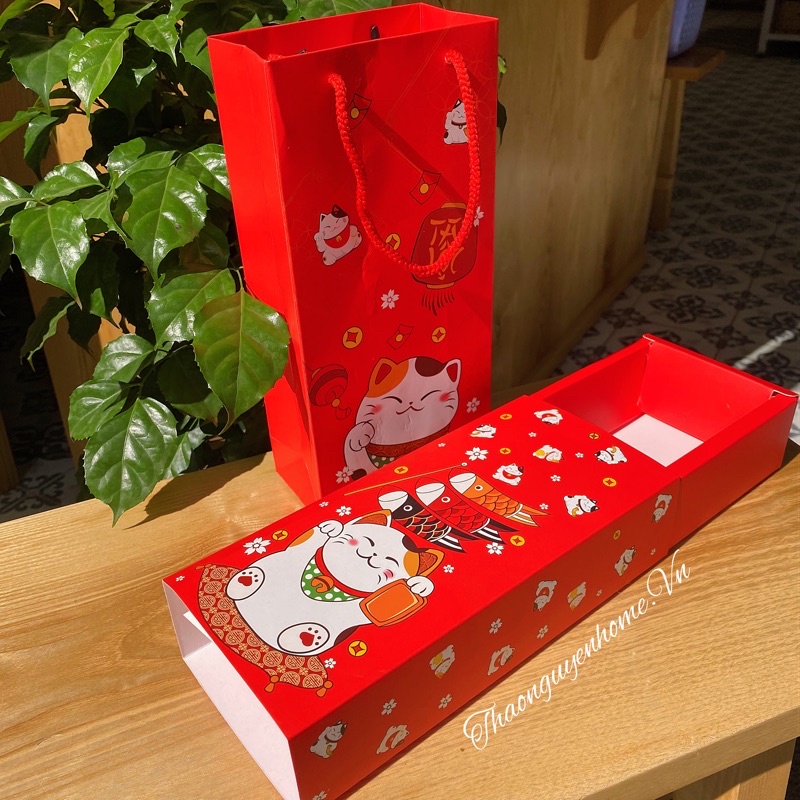 Hộp đựng bánh dứa loại cứng đẹp