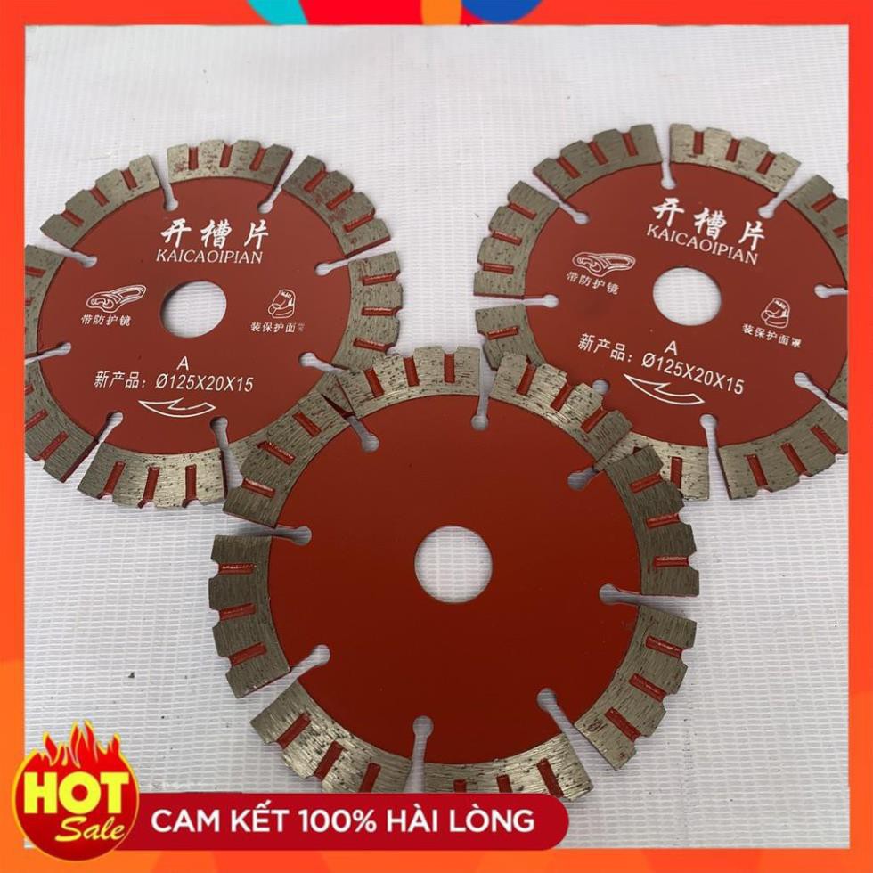[Hàng xịn]Bộ 5 Lưỡi cắt rãnh tường Đa Năng - Lưỡi Cắt Rãnh Tường 125mm