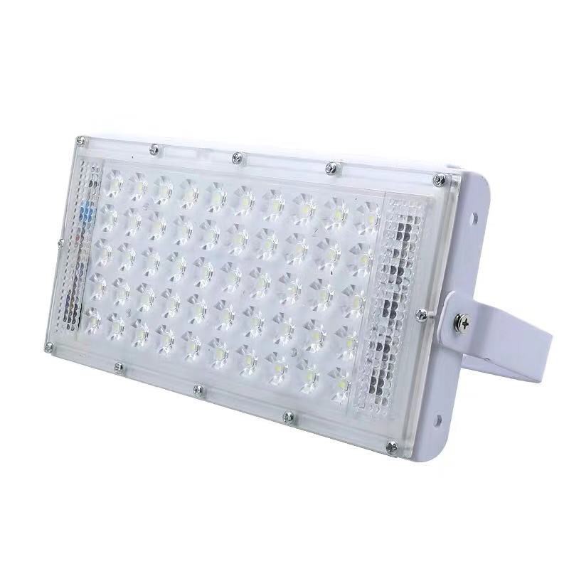 Đèn Led Pha 50W Ngoài Trời Chống Mưa 220V 6500k