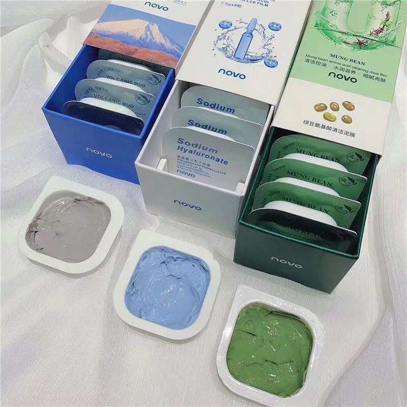 Mặt Nạ Dưỡng Ẩm Làm Trắng Da Kiểm Soát Dầu Phục Hồi Da Thu Nhỏ Lỗ Chân Lông Novo nội địa Trung | BigBuy360 - bigbuy360.vn