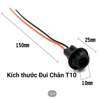 ĐUÔI CẮM ĐÈN DEMI - XI NHAN T10 (ĐUI ĐÈN XINHAN - giá 1 cái)