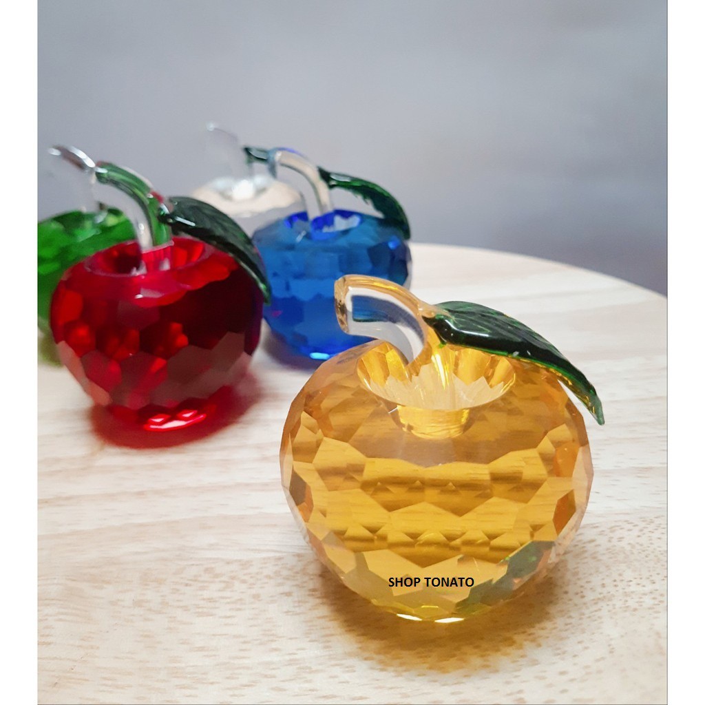 TRÁI TÁO PHONG THỦY 5 MÀU 40MM-50MM