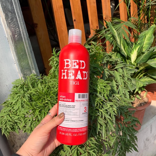 Dầu gội tigi trắng có đỏ bed head copyright hàng chính hãng dòng phục hồi tóc Hot 1234507