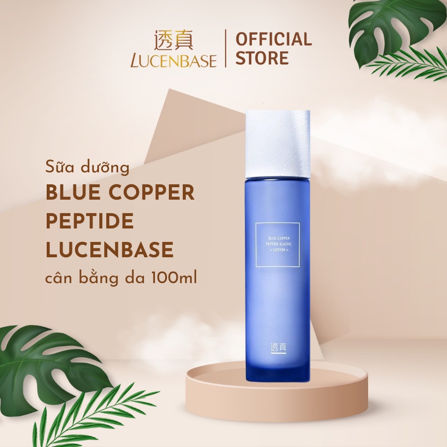 [LUCENBASE] Sữa dưỡng lotion blue copper peptide cấp ẩm, giảm viêm đỏ 100ml