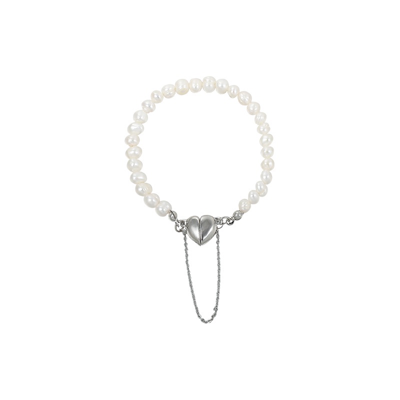 IF ME Vòng Đeo Tay Từ Tính Hình Trái Tim Phong Cách Cổ Điển Thời Trang Cho Nữ