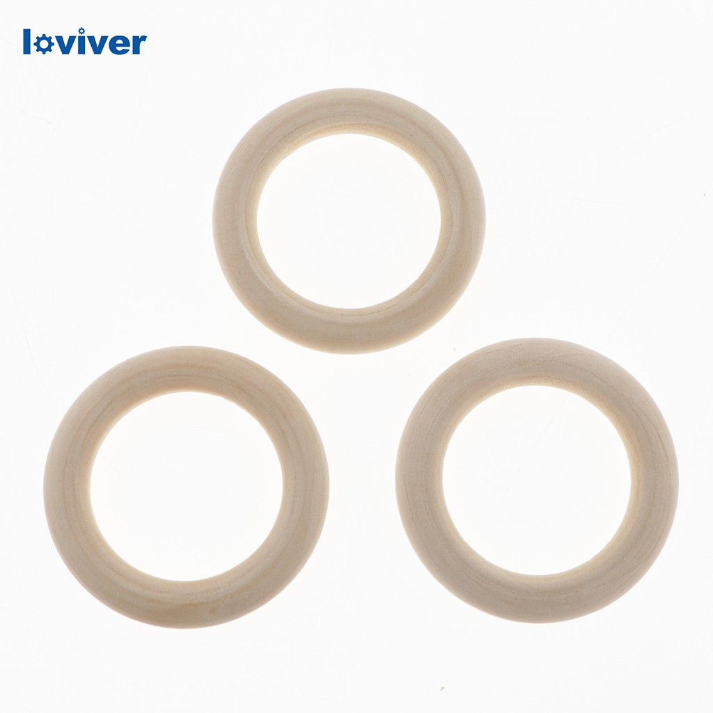 Nhẫn Gỗ Chưa Hoàn Thành Dùng Làm Trang Sức / Mặt Dây Chuyền / Nhẫn Thủ Công Macrame