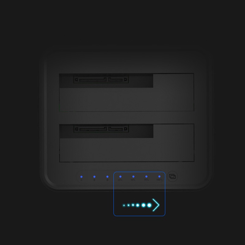 Dock ổ cứng SATA vỏ nhôm USB3.0 Blueendless HD07A - DK15