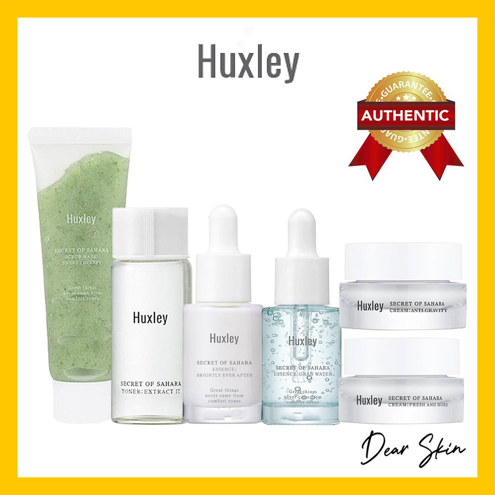 [Chính hãng] Huxley Mini - Tẩy tế bào chêt - Toner - Serum - Kem dưỡng - Tẩy Da Chết