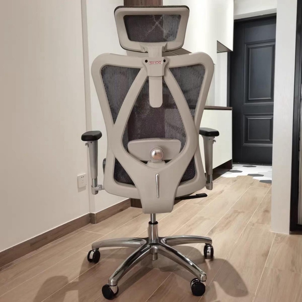 SIHOO M57, M57B Ghế lưới văn phòng thiết kế công thái học Ergonomic, đỡ thắt lưng, điều chỉnh cột sống