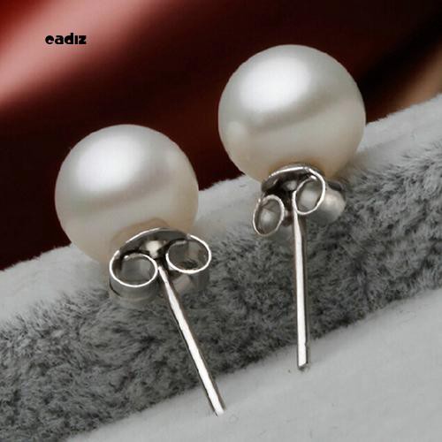 Bông tai ngọc trai giả màu trắng thời trang cho nữ