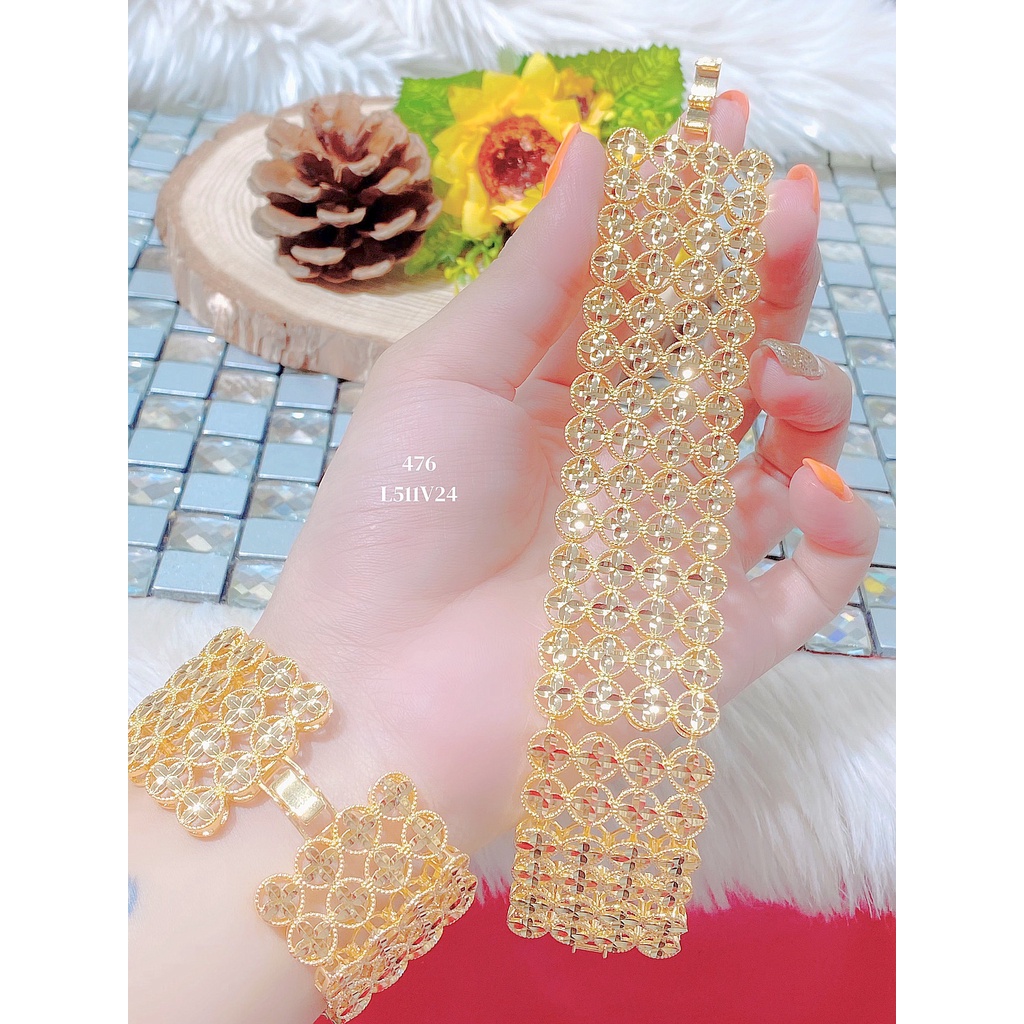 UHA - Lắc Tay Nữ Mạ 18k Sang Trọng UHA L511