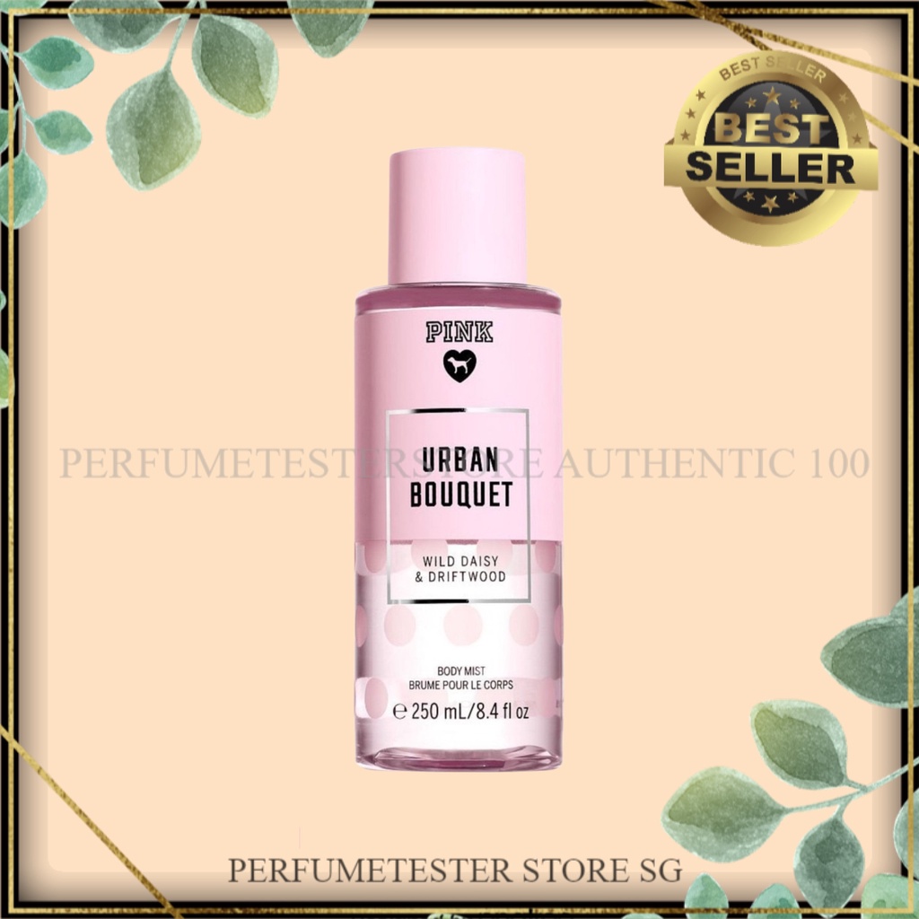 Xịt Thơm Toàn Thân Victoria's Secret PINK Urban Bouquet Body Mist 250ml (Mỹ)  30ml/50ml/100ml ⁻ ᴾᴱᴿᶠᵁᴹᴱᵀᴱˢᵀᴱᴿˢᵀᴼᴿᴱˢᴳ ⁻