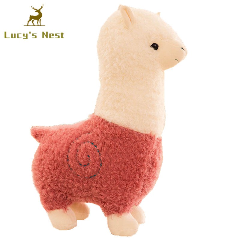 Đồ chơi thú nhồi bông lạc đà Alpaca mềm mại đáng yêu
