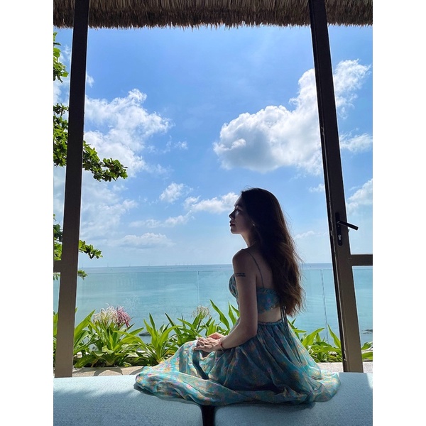Flowers Dress - Đầm maxi hoa nhí