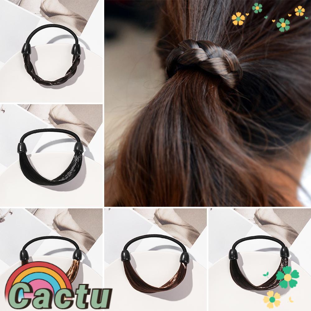 Dây Cột Tóc Giả Thời Trang Dành Cho Nữ