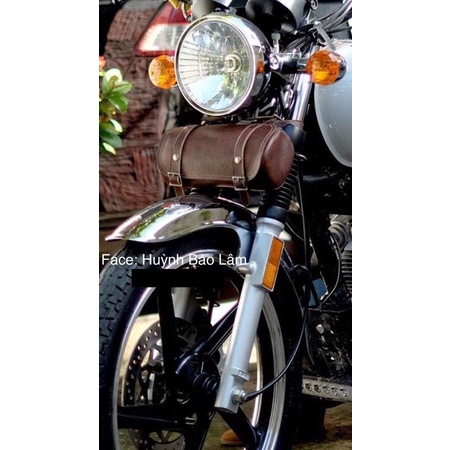 Túi trống treo xe motor classic -