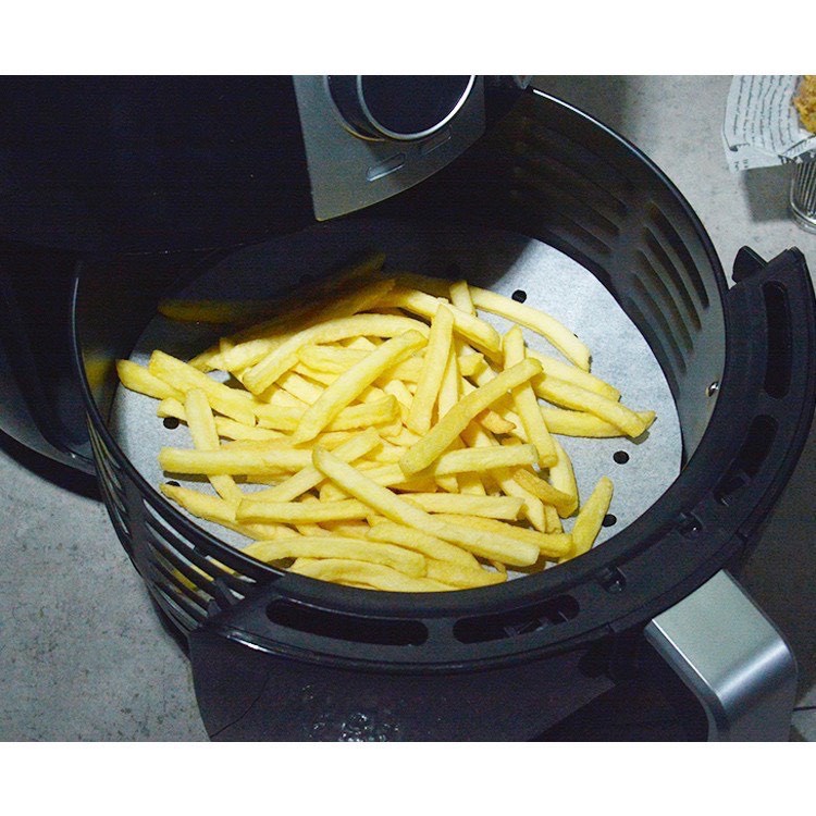 Giấy Nến Đục Lỗ Lót Nồi Chiên, Hấp Nướng Bánh, Chống Dính