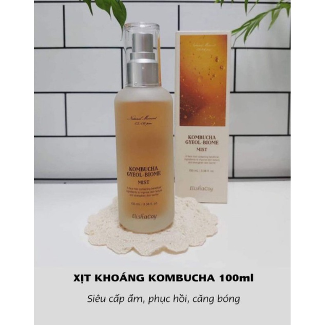 Xịt khoáng Kombucha