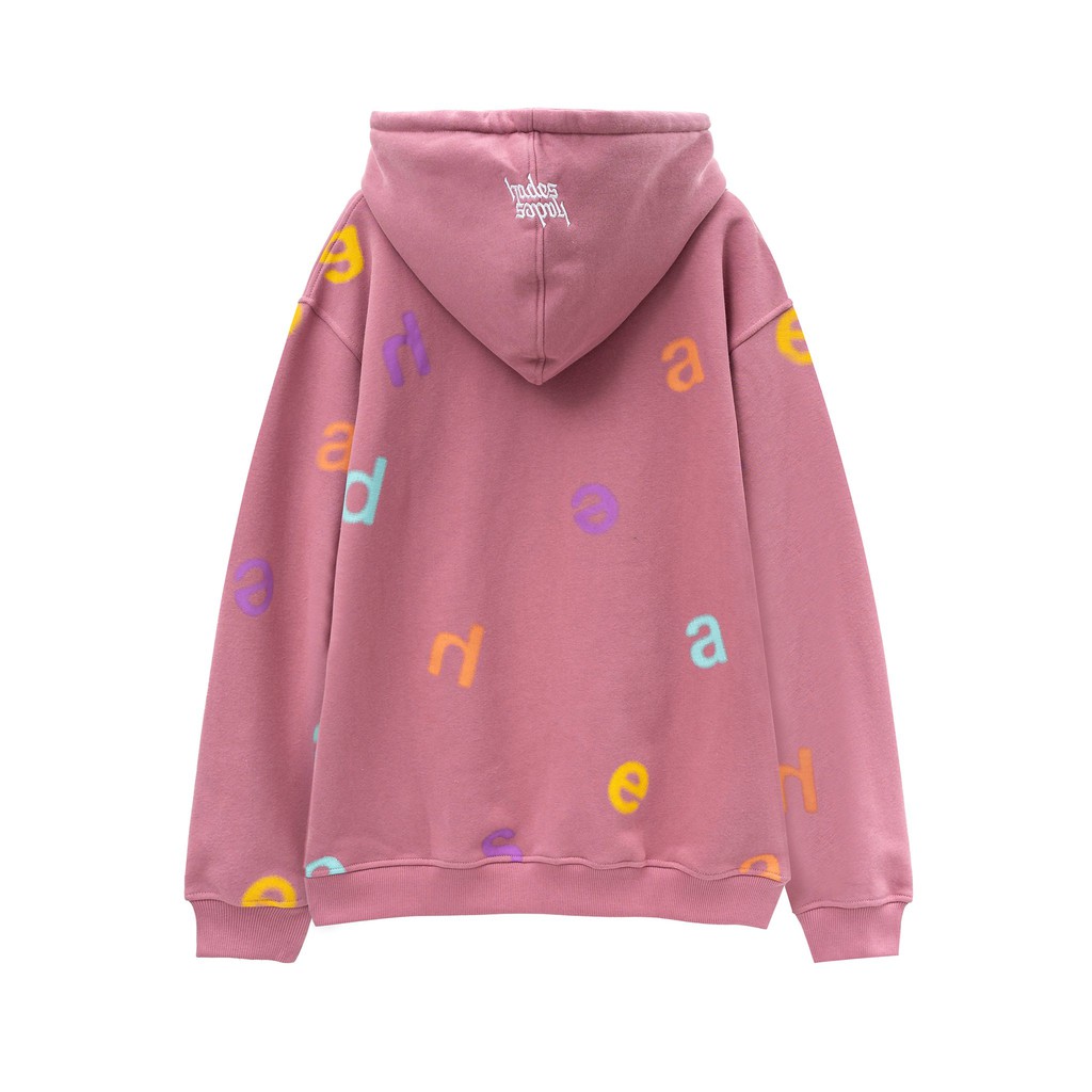 Áo Hoodie Mũ Trùm Unisex RANDOM LETTER Nỉ Cotton - HADES Brand Chính Hãng | BigBuy360 - bigbuy360.vn
