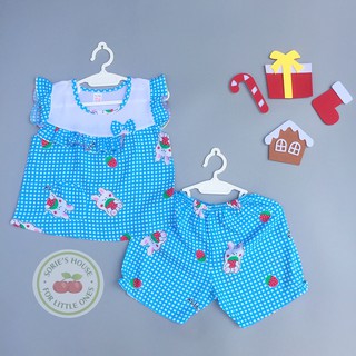 [Ảnh thật][6-26kg] Bộ tole lanh ĐÙI bé gái