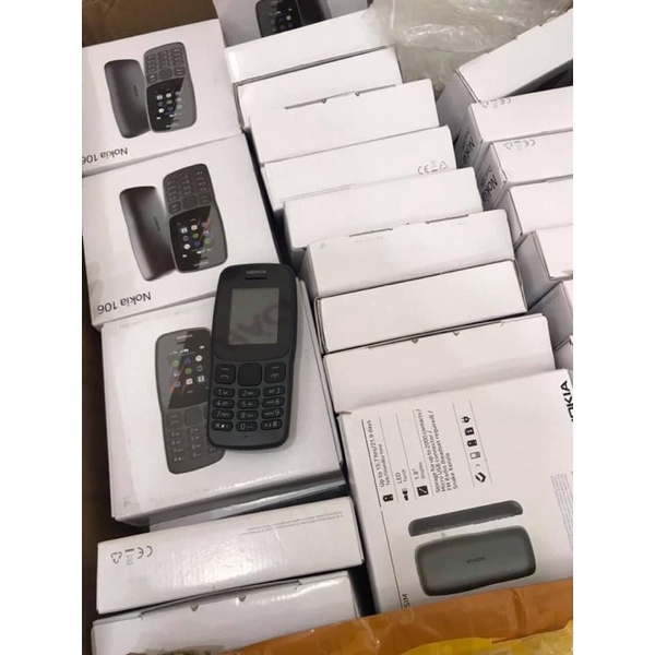 Điện Thoại Nokia 106-2018 2 sim mới full box.Bảo hành 6 tháng